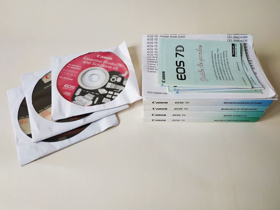 Canon EOS 7D c/ extras