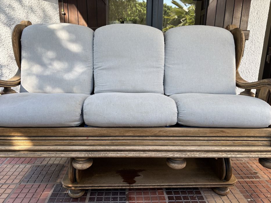 Sofas madeira macica