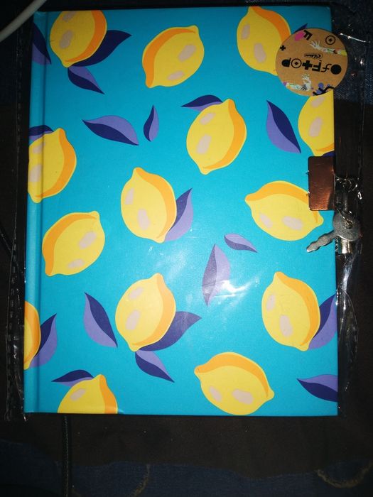 Блокнот с  замочком