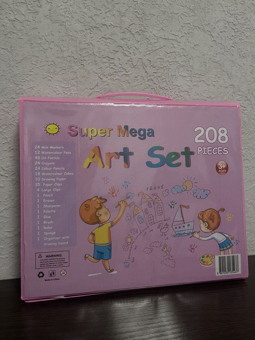 Набір малювання  для творчості з мольбертом