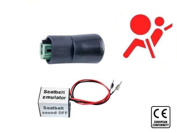 Emulador Esteira Luz AirBag + Cinto BMW X3 E83 X5 E53 (NOVO)