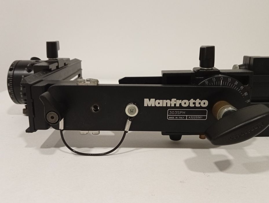 Cabeça Panorâmica Esférica 360⁰ Manfrotto 303SPH (Profissional)
