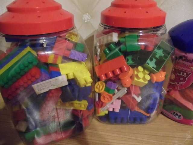 Mega paka klocków, literek itp