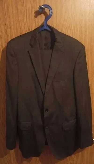 Garnitur męski czarny Slim Fit XS (44)