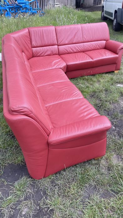 Narożnik skórzany możliwy transport