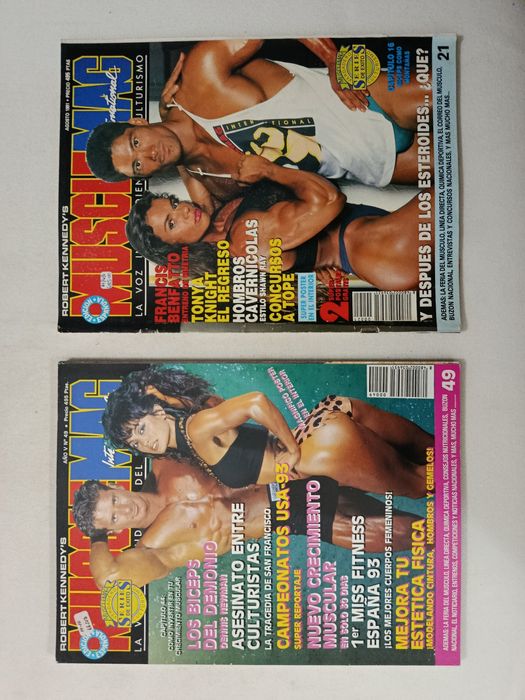 6 Revistas  MUSCLE MAG  ( musculação )