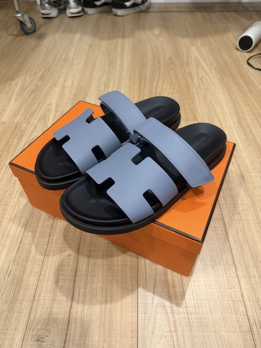 Hermes Chypre Sandalias azul bebe