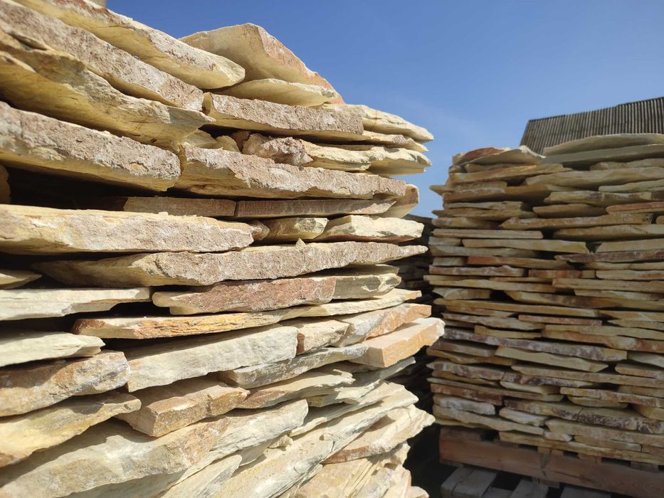 Kamień naturalny biały kremowy waniliowy