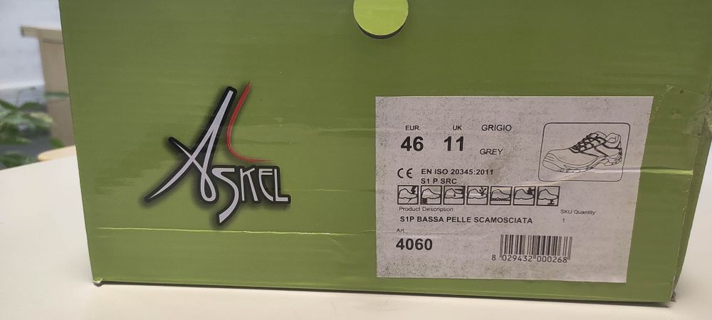 Sapatos de trabalho/segurança