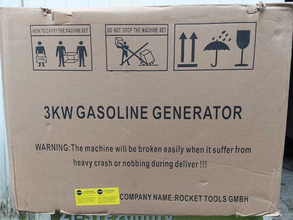 Генератор бензиновий EBERTH 3000 Вт