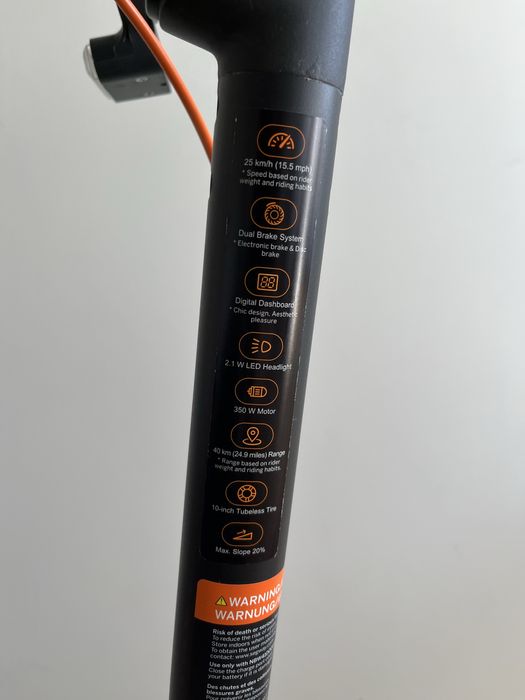 Trotinete Ninebot f40i