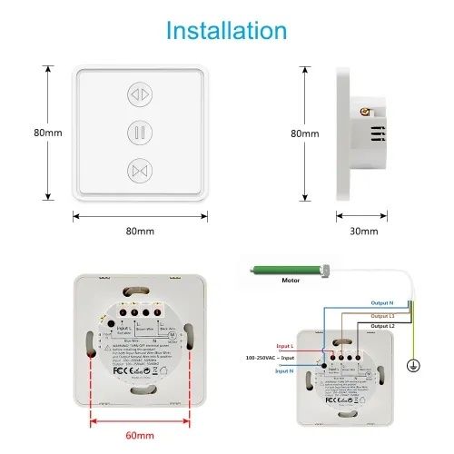Tuya Switch para persianas