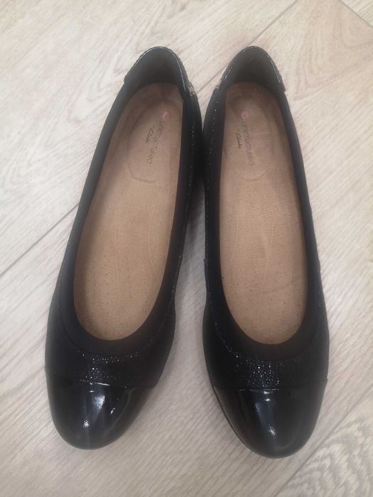 Балетки туфлі мокасіни Clarks