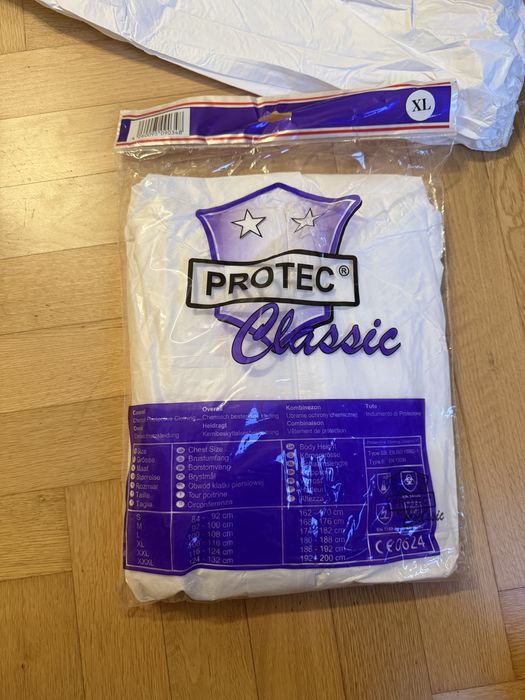 Ubranie ochrony chemicznej kombinezon roboczy