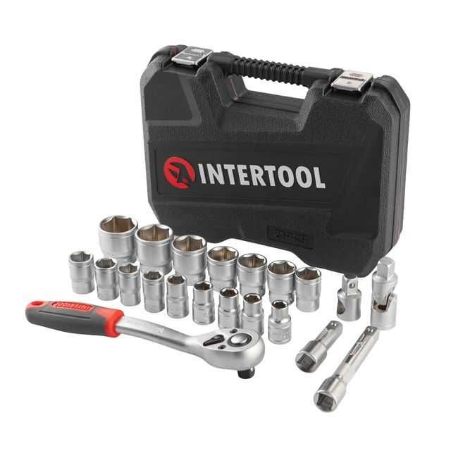 Набір інструментів 1/2" 21од INTERTOOL ET-9021