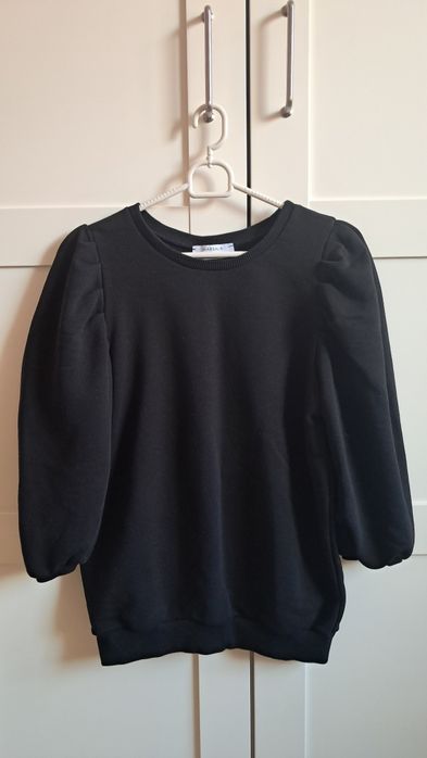 Czarna bluza Marsala rekaw 3/4