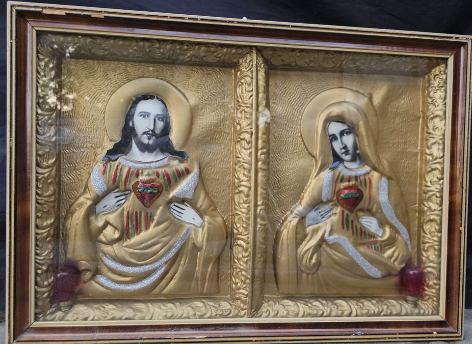Obrazy religijne oleodruk serce Jezusa