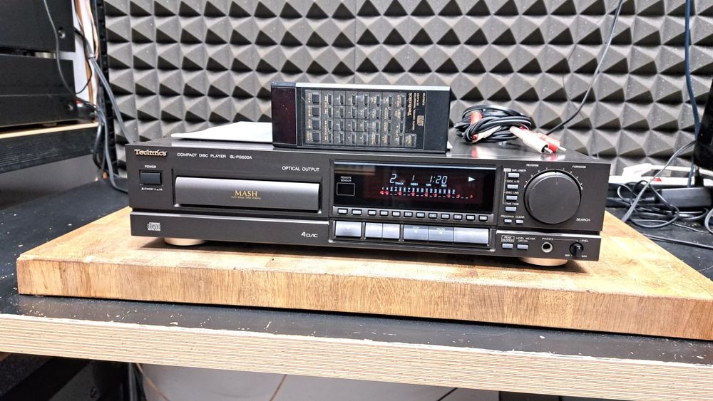 Cd Technics SL-PG500A z pilotem kable Instrukcja po 1.włascicielu