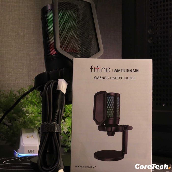 ‼️ГАРАНТІЯ • Студійний мікрофон FIFINE A6 NEO • (Black)