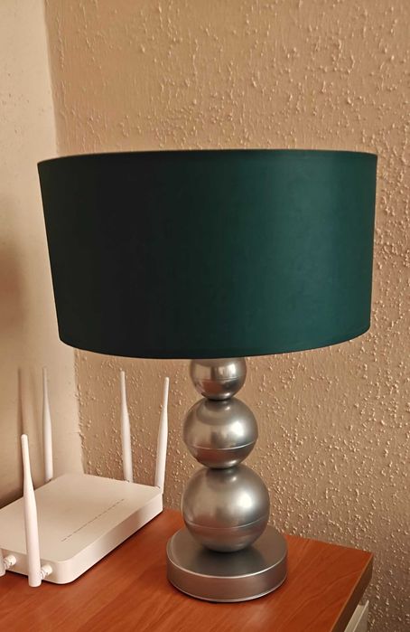 Lampa stojąca podłogowa + lampka stołowa