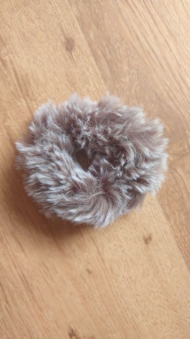 gumka do włosów pluszowa duża