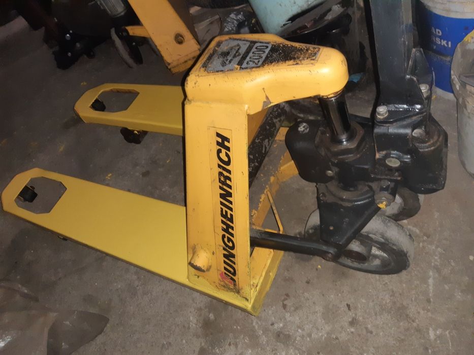 Wózek paletowy jungheinrich 80 cm krótki