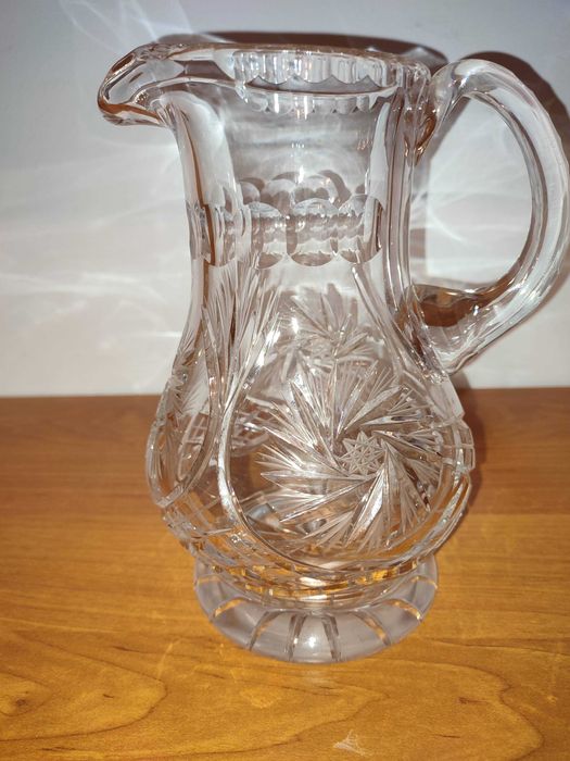 Dzbanek kryształowy PRL