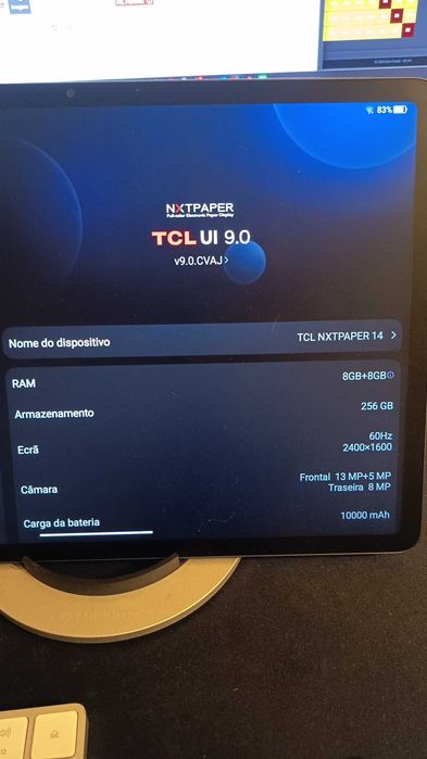 Tablet TLC NXTPAPER14, Nova com garantia total