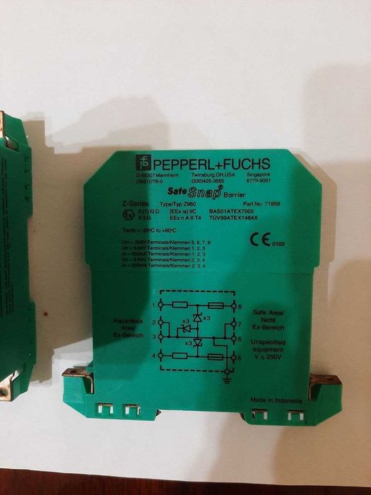 Бар'єр іскробезпеки Pepperl+Fuchs Z960