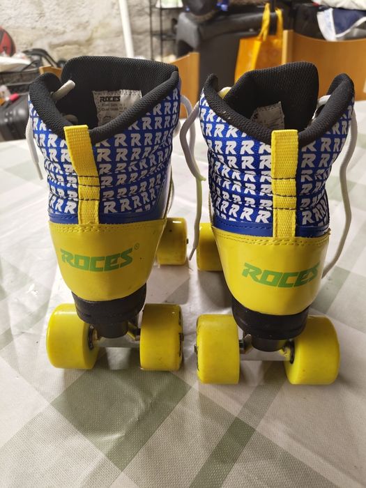 Patins como novos