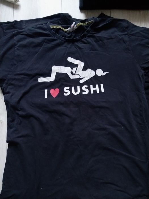 Koszulki game over fast food sushi