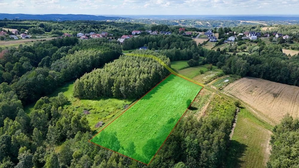 Działki budowlane i rekreacyjne – Ropczyce, ul. Leśna/Granice | Piękne widoki | Warunki zabudowy
