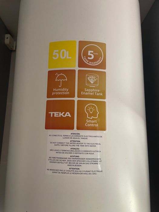 Termoacumulador Teka 50L - vende-se com urgência