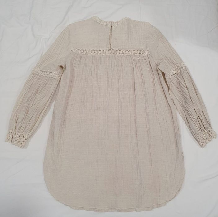 Blusa de linho Zara