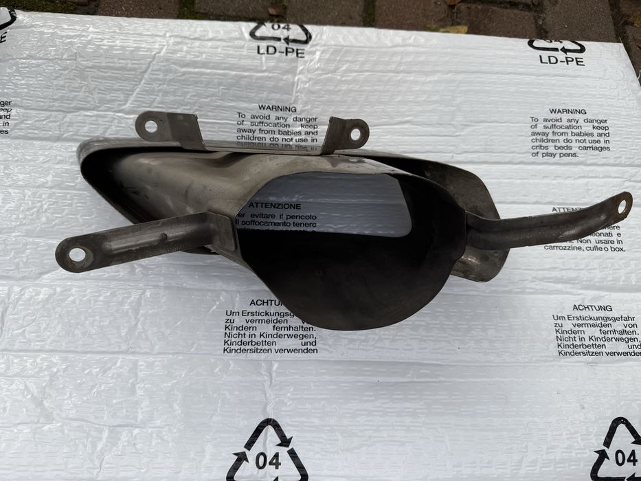 Насадка глушителя в бампер для Audi A5 S-line 2020+ левая