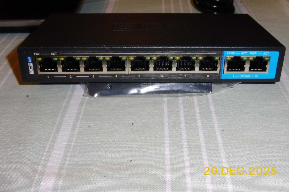 Switch POE 8 Portów