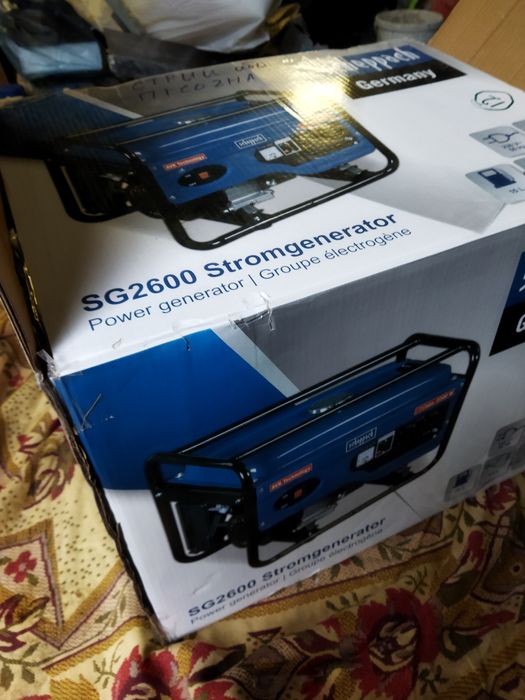 Продам генератор Scheppach SG2600