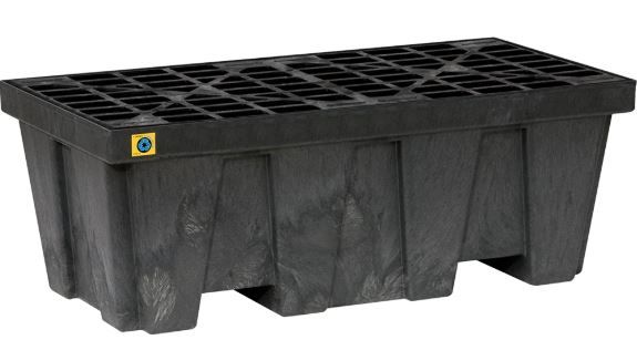 Aparadeira Bacia Tina de Retenção p/2 bidões óleo usado 250 lts. AP28