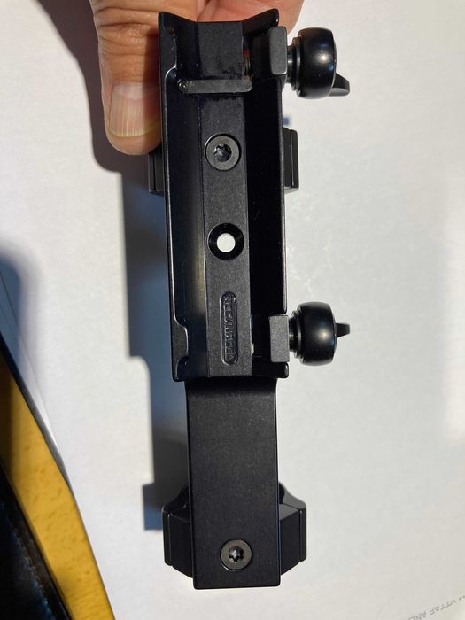 Montagem saque rápido marca RECKNAGEL para carabina caça Merkel B3