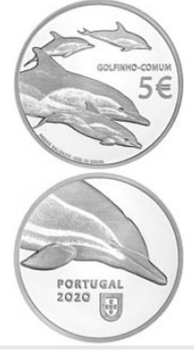 Coleção de 5 moedas "Espécies animais ameaçadas"