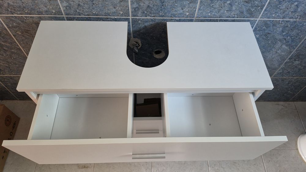 Móvel de Lavatório WC - 80cm de Largura