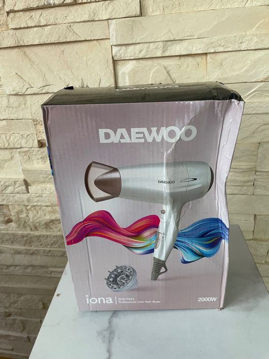 Profesjonalna suszarka do włosów Daewoo DHD-7023 | Jonizacja | 2200W