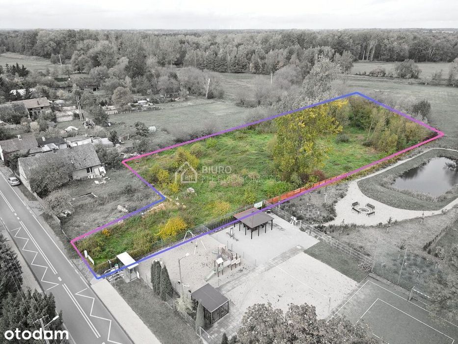 Pięknie położona działka budowlana 4206 m2