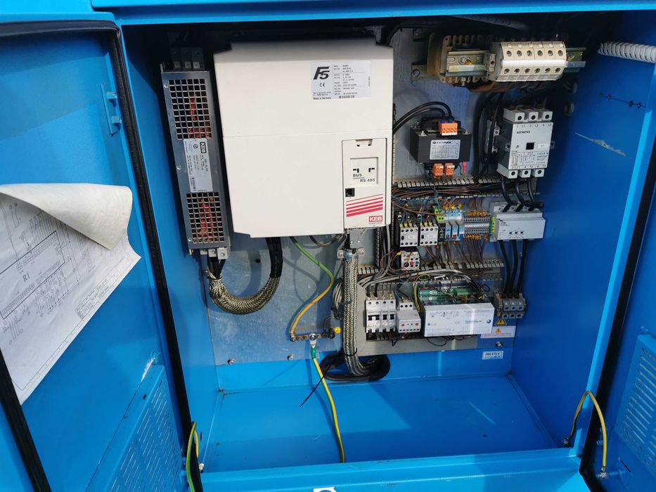 5,4m3  37kw +FALOWNIK sprężarka śrubowa EKOMAK kompresor śrubowy 10bar