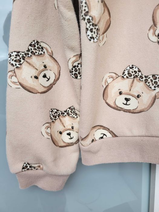 Sinsay bluza dresowa 140 misie