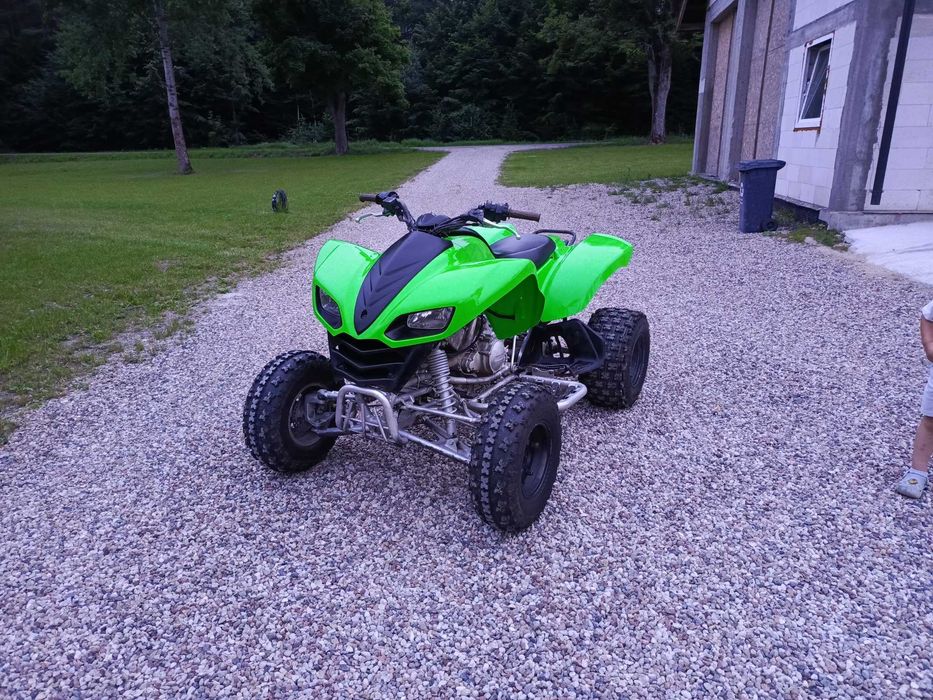 Kawasaki KFX 700 stan bardzo dobry nowe plastiki