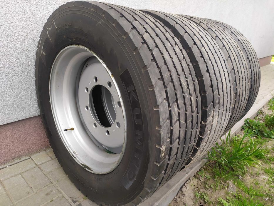 KOŁA Bezdętkowe 8-OTWORÓW Przyczepa HL 315/60R22.5