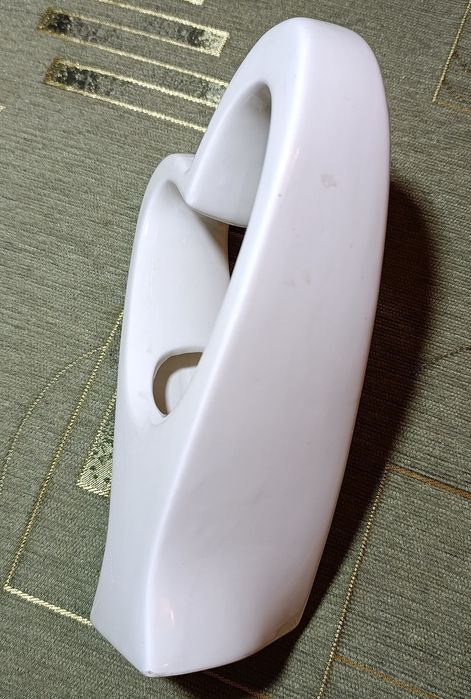 Порцеляновий предмет декору об'ємне серце