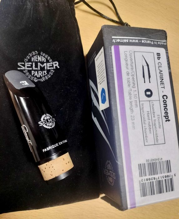 Saldos/ boquilha para clarinete Selmer Concept, Nova