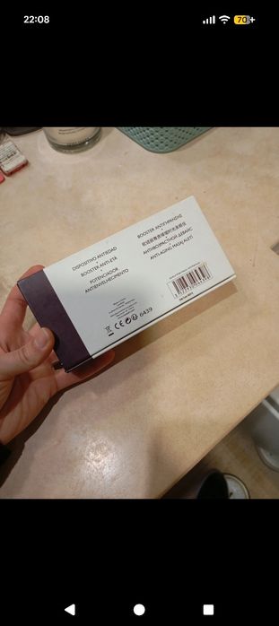 Conjunto Anti Aging Booster Caudalie Dispositivo Olhos e Lábios Novo